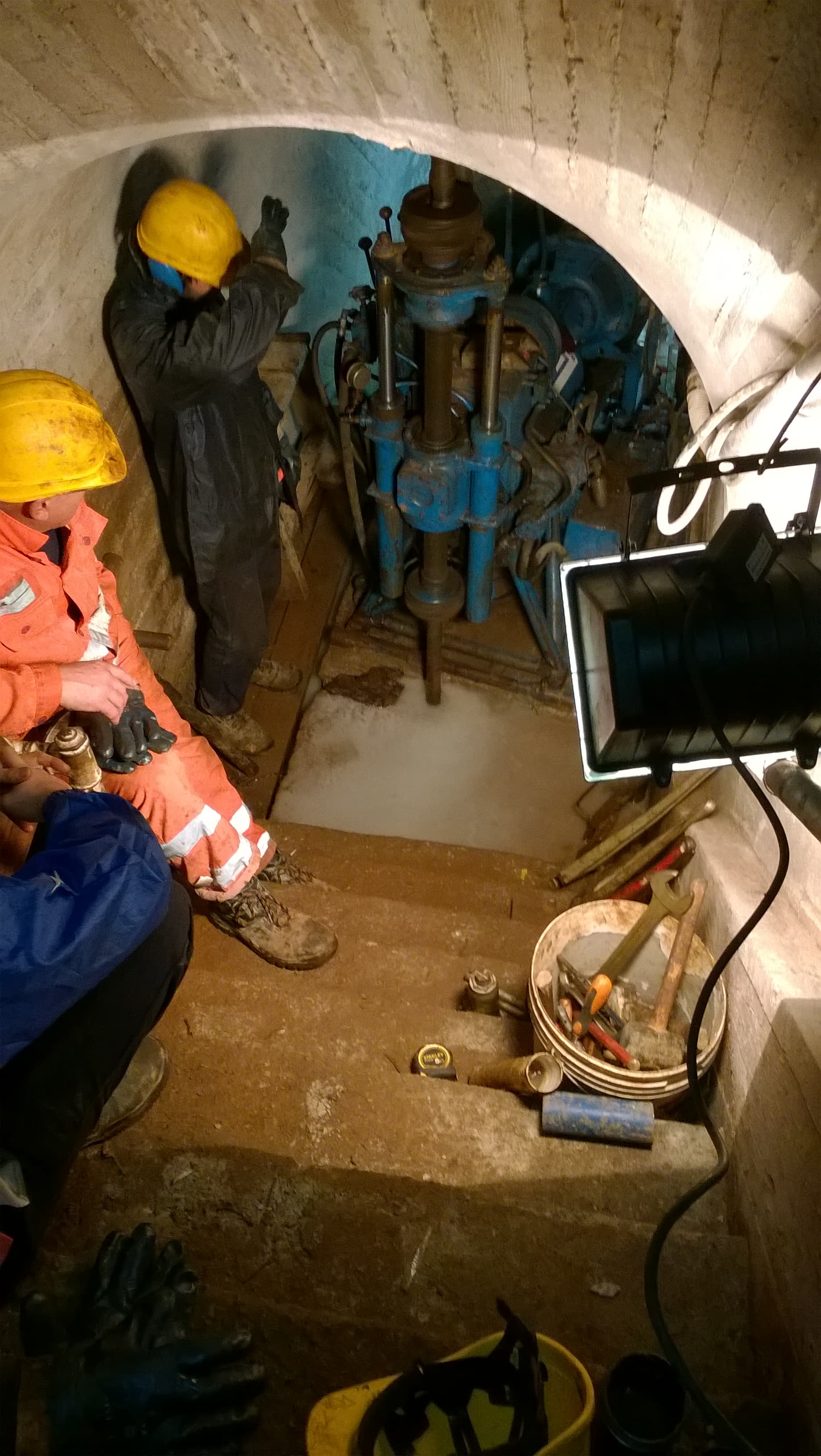 Diga Monte Lerno - Perforazioni 1