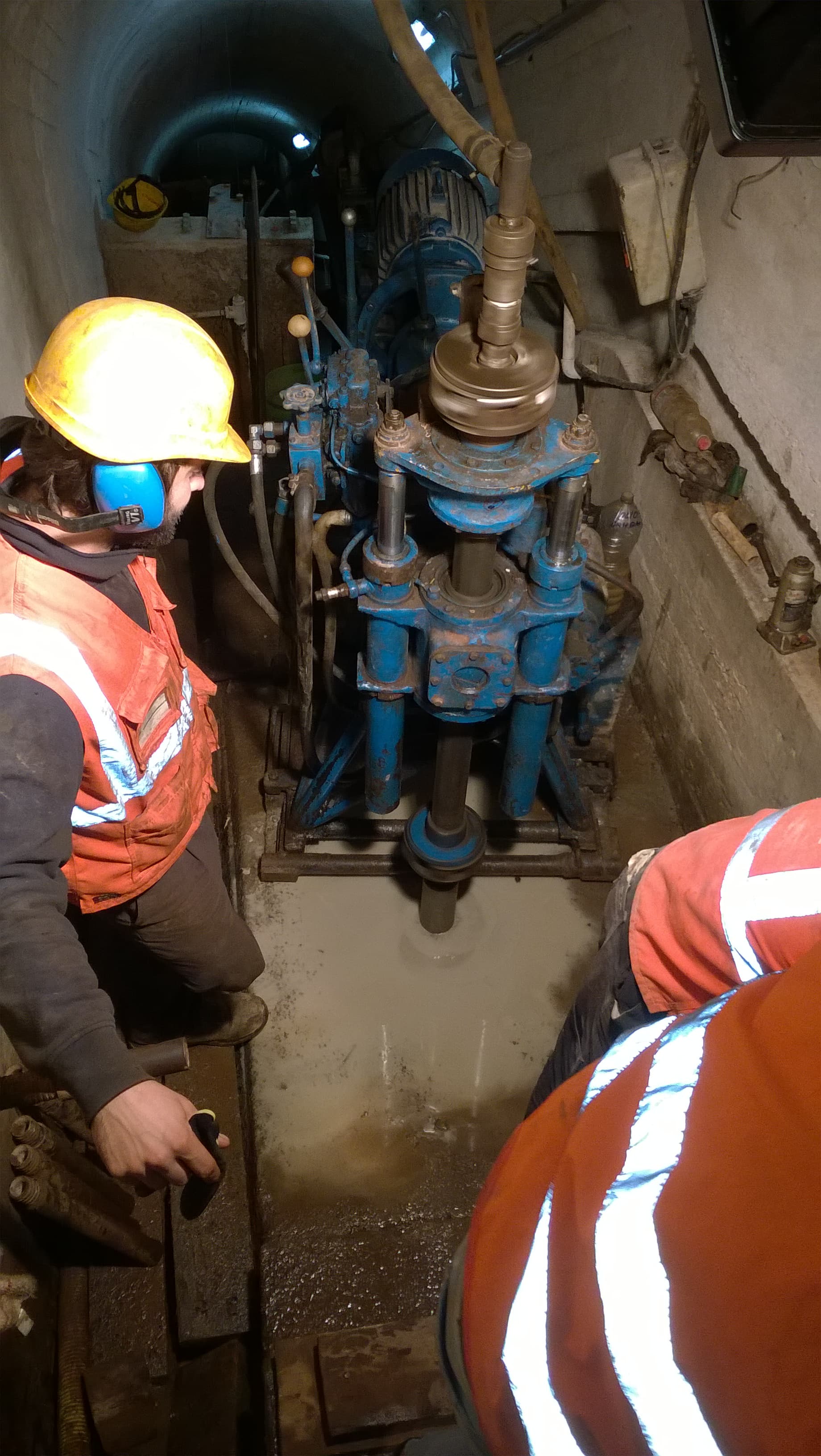 Diga Monte Lerno - Perforazioni 2