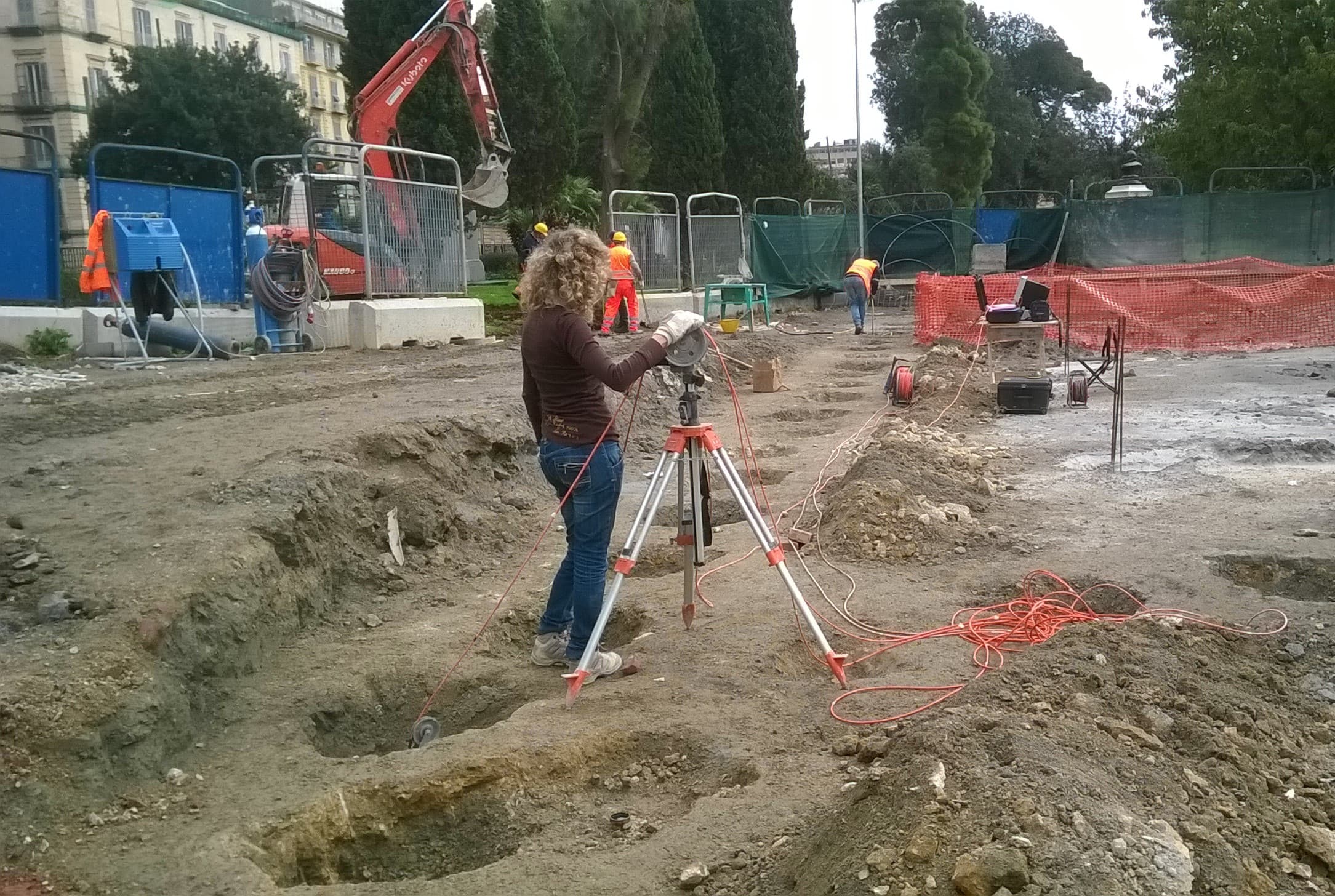 Log ultrasonici per la verifica della compenetrazione dei pali secanti