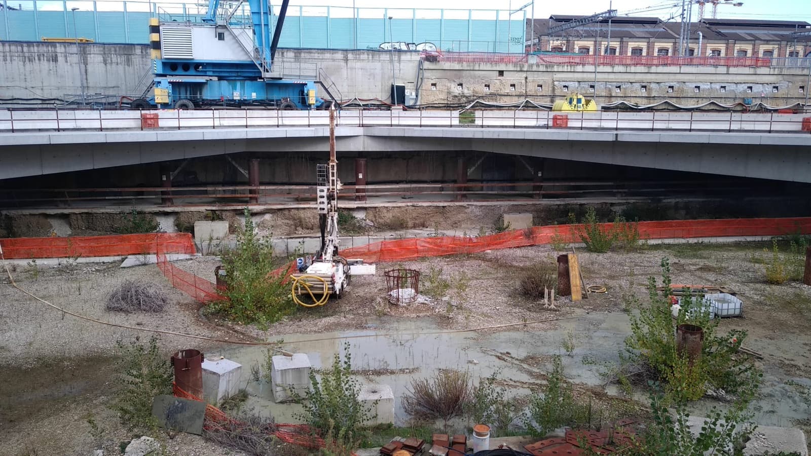 Stazione AV Firenze - Postazione Cross-Hole CH3